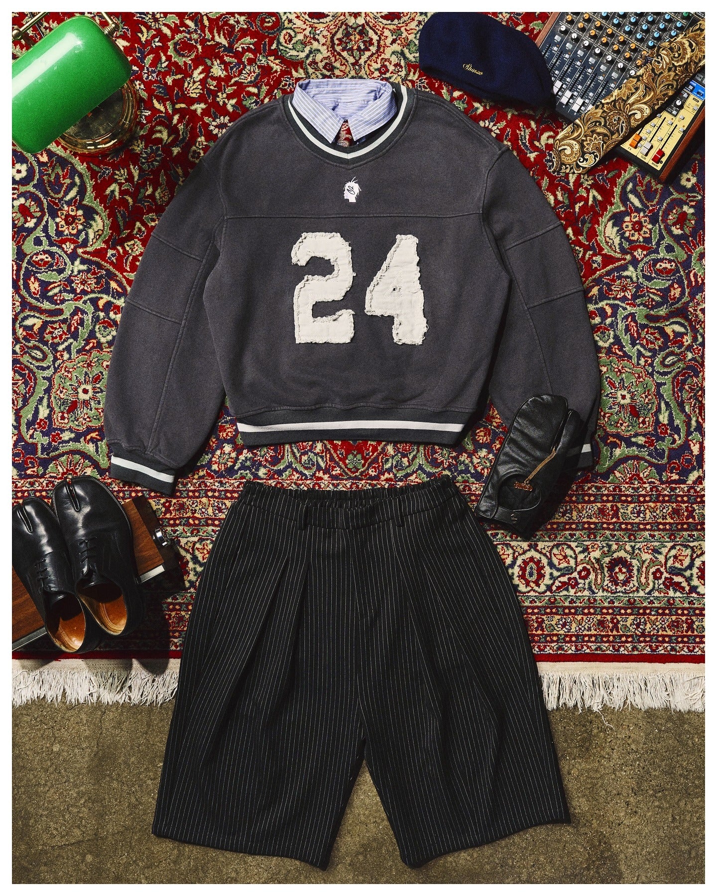 Shinzo Barnd V1 AW25 Sweatshirt & Shorts Set
