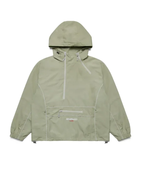 Shinzo Brand Muryō 1.5L Waterproof Technical Piping Jacket Green