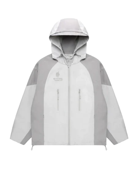Shinzo Brand Shizen 3L Technical Waterproof Jacket Grey