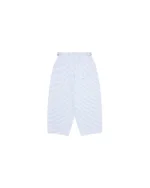 Tomokazu Canvas Balloon Pinstripe Pants