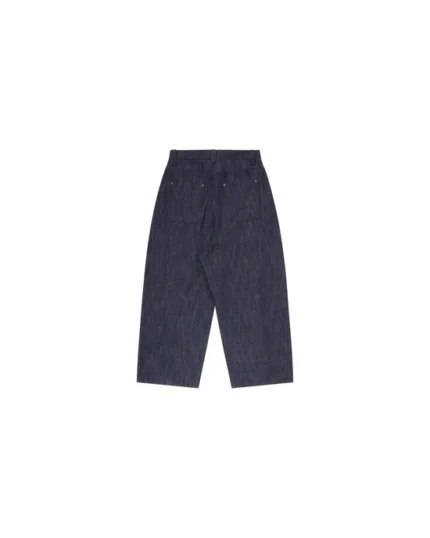 Okayama 15oz Raw Blue Pleated Japanese Selvedge Balloon Denim Pants