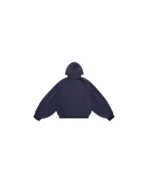 Shige 15oz Navy Canvas Clasp Bomber Jacket