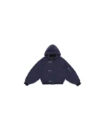 Shige 15oz Navy Canvas Clasp Bomber Jacket